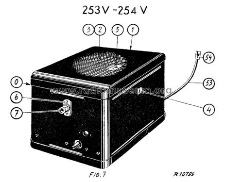 253V; Philips; Eindhoven (ID = 2518114) Car Radio