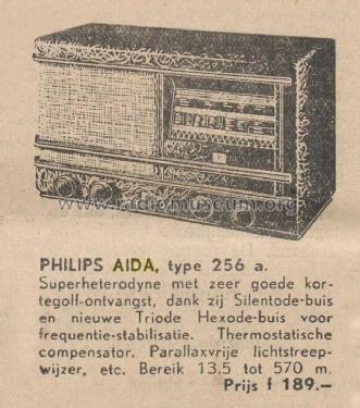 256A-00; Philips; Eindhoven (ID = 2008717) Radio