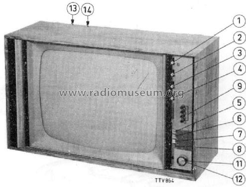 25TX485A /16 /66; Philips; Eindhoven (ID = 1512886) Television