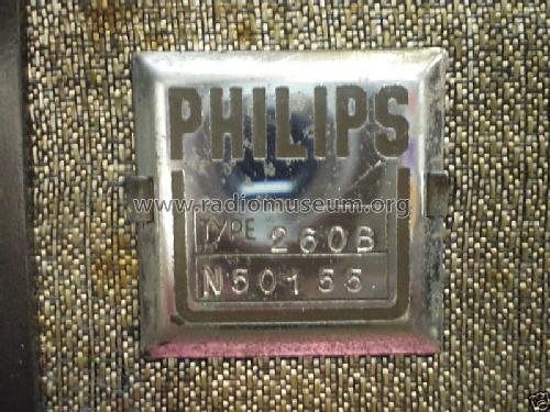 260B; Philips; Eindhoven (ID = 2598639) Car Radio