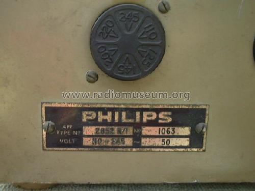 2852; Philips; Eindhoven (ID = 145247) Ampl/Mixer