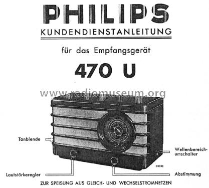 470U; Philips; Eindhoven (ID = 2865683) Radio