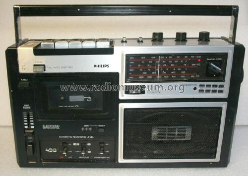 3 Band Radio Recorder AR498; Philips; Eindhoven (ID = 2762733) Radio