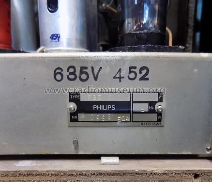 635V; Philips; Eindhoven (ID = 2582266) Radio