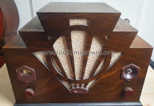 Art Deco Design Radio Ch= Philips 638A; Homebrew - RECENT (ID = 2969038) Radio