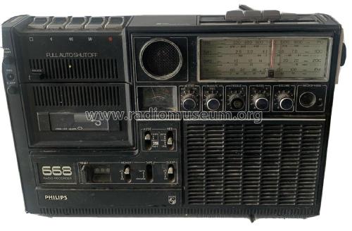 Radio Recorder 668 90AR668 /00 /43 /45; Philips; Eindhoven (ID = 2685564) Radio