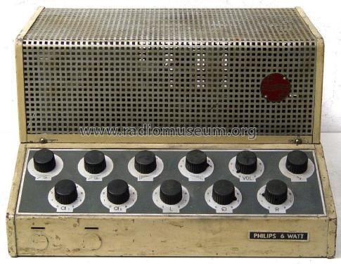 6 Watt Mischverstärker 2857; Philips; Eindhoven (ID = 2869181) Ampl/Mixer