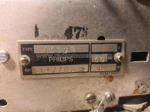 753A; Philips; Eindhoven (ID = 2957107) Radio