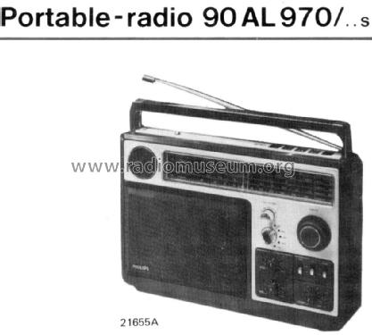 90AL970 /01S; Philips; Eindhoven (ID = 1319452) Radio