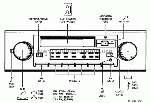 90AC818 /00; Philips; Eindhoven (ID = 1096836) Car Radio