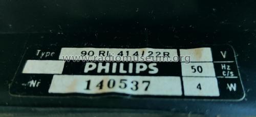 90RL414 /22 R; Philips; Eindhoven (ID = 2875626) Radio