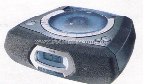 Compact Disc Clock Radio AJ3935 /00; Philips 飞利浦; (ID = 2124446) Radio