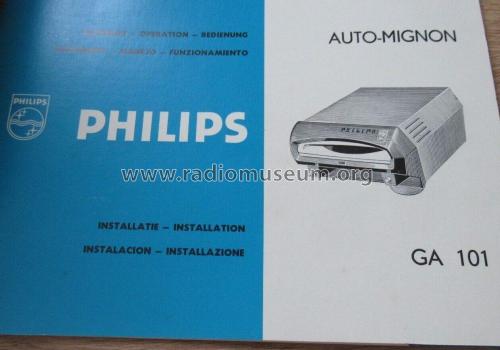 Auto-Mignon 22GA101 /51; Philips; Eindhoven (ID = 3006902) R-Player