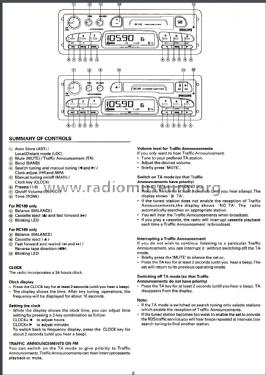 Autoreverse Cassette Deck 79RC189; Philips; Eindhoven (ID = 1939327) Car Radio