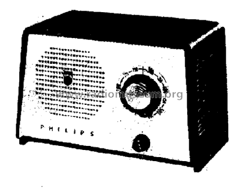 B1X75B; Philips; Eindhoven (ID = 32523) Radio