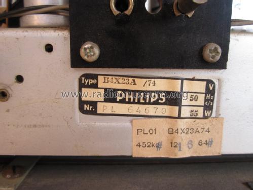 B4X23A /74; Philips Belgium (ID = 1541636) Radio