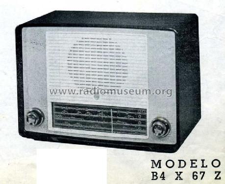 B4X67Z; Philips Belgium (ID = 312816) Radio