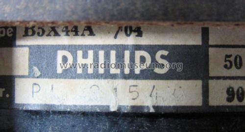 B5X44A /04; Philips Belgium (ID = 2428529) Radio