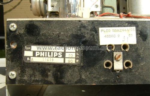 Chassis B5XZ44A /05; Philips Belgium (ID = 140593) Radio