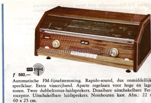Bi-Ampli B6X34A /54; Philips; Eindhoven (ID = 499990) Radio
