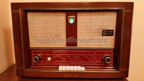 Bi-Ampli BX740A /00; Philips; Eindhoven (ID = 1751536) Radio