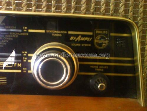 Bi-Ampli F6X61A/05; Philips; Eindhoven (ID = 1035434) Radio