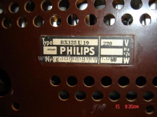 BX135U /19; Philips Belgium (ID = 749889) Radio