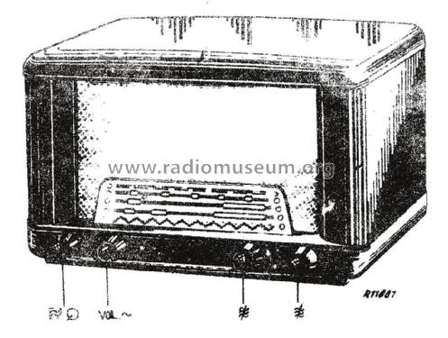 BX396A; Philips; Eindhoven (ID = 2555123) Radio