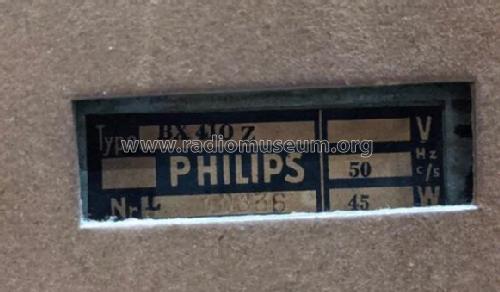 BX410Z; Philips; Eindhoven (ID = 2992493) Radio