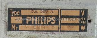 BX500A; Philips Belgium (ID = 806989) Radio