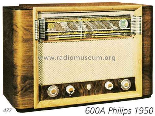 BX600A /46; Philips; Eindhoven (ID = 2234) Radio