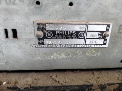 BX695A /00 /02; Philips; Eindhoven (ID = 2538791) Radio