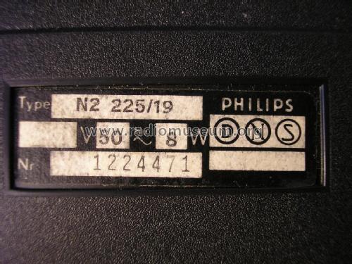 Cassette-Recorder N2225 automatic /00 /15 /16 /19; Philips; Eindhoven (ID = 1973043) Ton-Bild