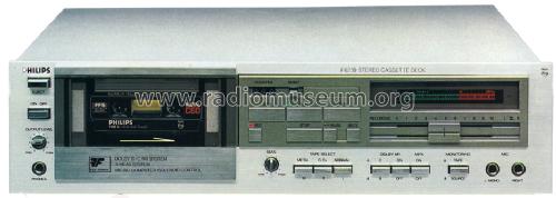 Cassette Tape Recorder F6239 /00; Philips; Eindhoven (ID = 1649374) R-Player