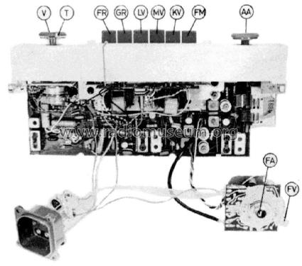 Chassis für Tischradios T10A; Philips, Svenska AB, (ID = 1905602) Radio