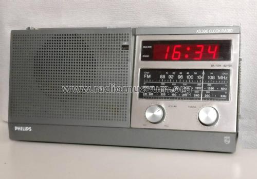 Clock Radio 396 90AS396 /00 /15 /40; Philips; Eindhoven (ID = 2163768) Radio