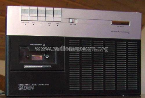 Clock Radio Cassette Recorder 90ARC16 /00; Philips; Eindhoven (ID = 1822193) Radio