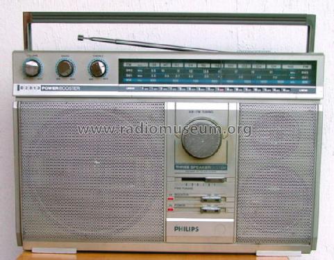 Four Band AM-FM Radio Receiver D-2813 /02; Philips; Eindhoven (ID = 1475270) Radio