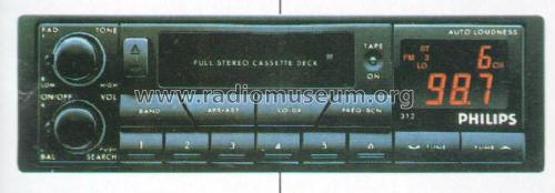 DC312; Philips; Eindhoven (ID = 2110089) Car Radio