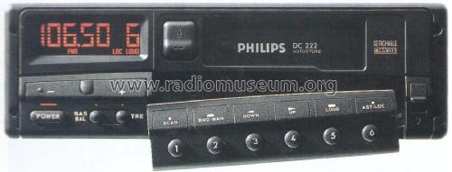 DC 222; Philips; Eindhoven (ID = 2141169) Car Radio