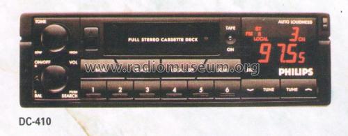 DC410 / DC410R; Philips; Eindhoven (ID = 2073240) Car Radio