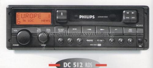 DC 512 RDS; Philips; Eindhoven (ID = 2094436) Car Radio