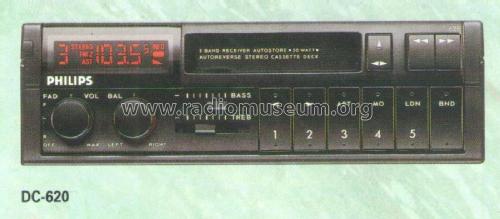 DC620 / DC620R; Philips; Eindhoven (ID = 2073246) Car Radio