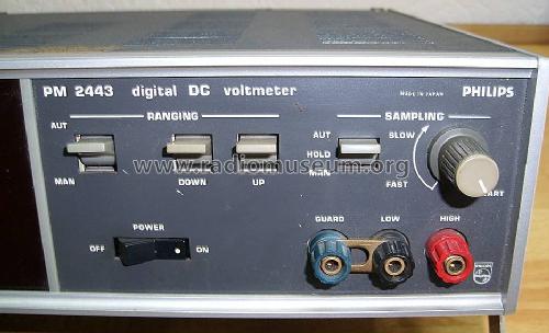 Digital-Voltmeter PM2443; Philips; Eindhoven (ID = 856509) Equipment