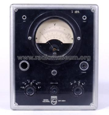 Diode-Voltmeter GM6004 /02; Philips; Eindhoven (ID = 3100138) Equipment