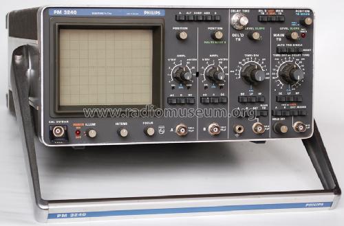 Dual-Trace Oscilloscope 50 MHz PM3240; Philips; Eindhoven (ID = 1547818) Equipment