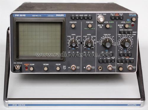 Dual-Trace Oscilloscope 50 MHz PM3240; Philips; Eindhoven (ID = 1547820) Equipment