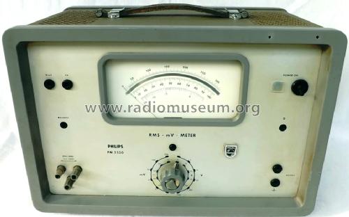 Effektivwert-Millivoltmeter PM2520; Philips; Eindhoven (ID = 1310167) Equipment