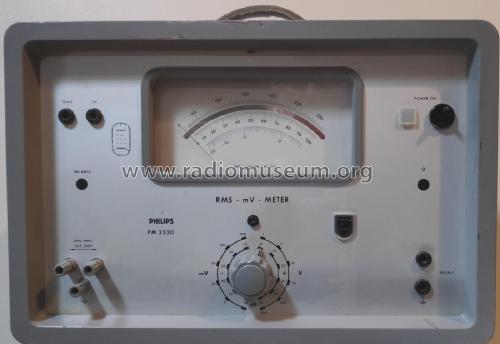 Effektivwert-Millivoltmeter PM2520; Philips; Eindhoven (ID = 3010622) Equipment