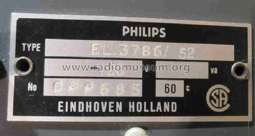 EL3786 /52; Philips; Eindhoven (ID = 1365414) Power-S